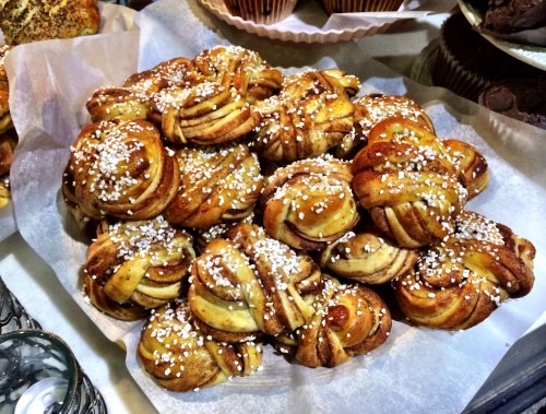 A mound of kanelbulle perch in every cafe