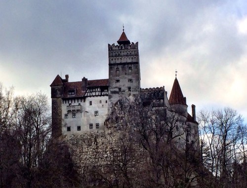 Dracula's castle (maybe) in Bran