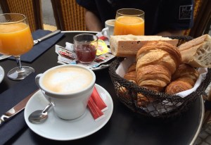 The classic French breakfast